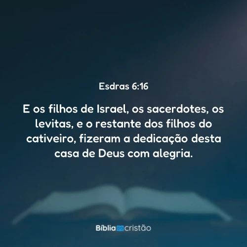 Esdras 6:16