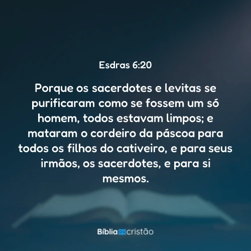 Esdras 6:20