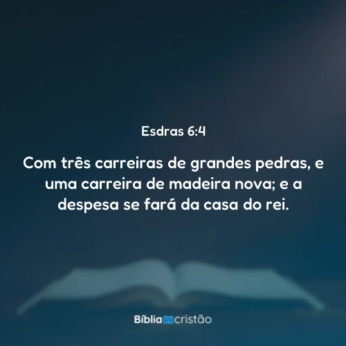 Esdras 6:4