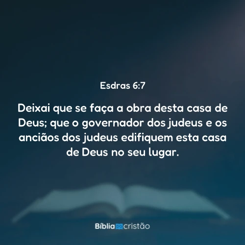 Esdras 6:7
