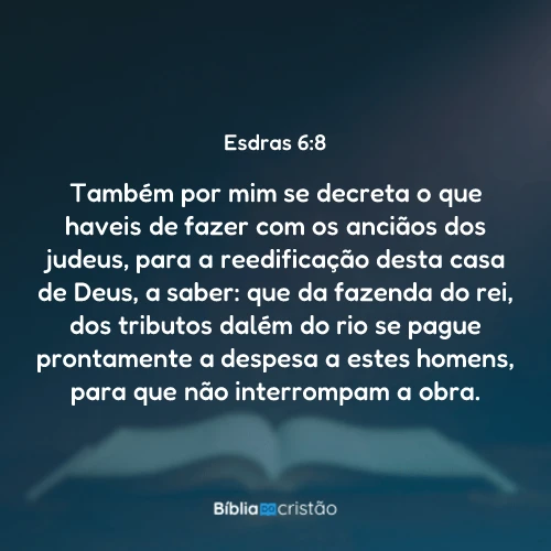 Esdras 6:8