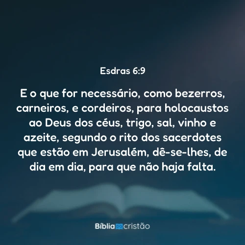 Esdras 6:9