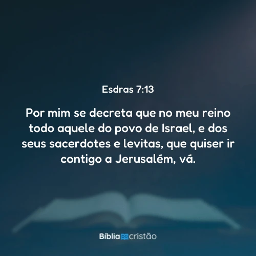 Esdras 7:13