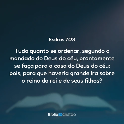 Esdras 7:23