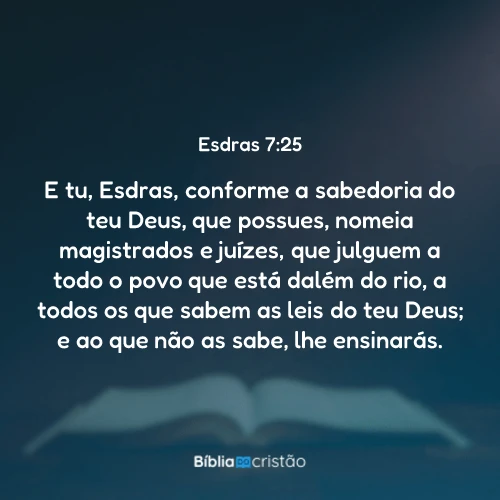 Esdras 7:25
