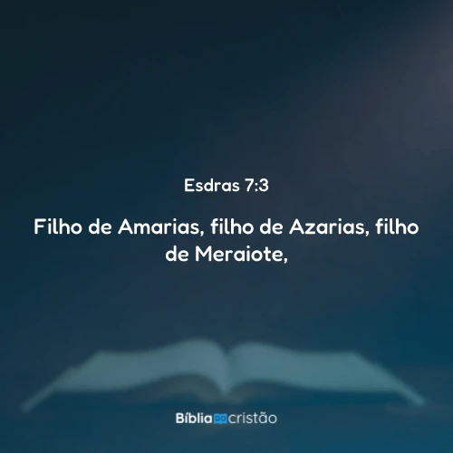 Esdras 7:3