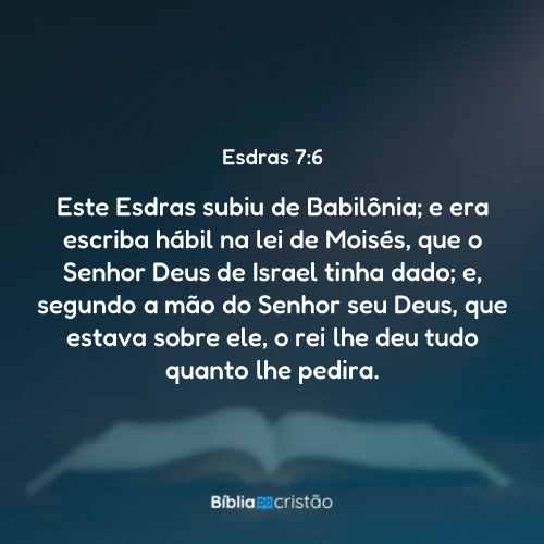 Esdras 7:6