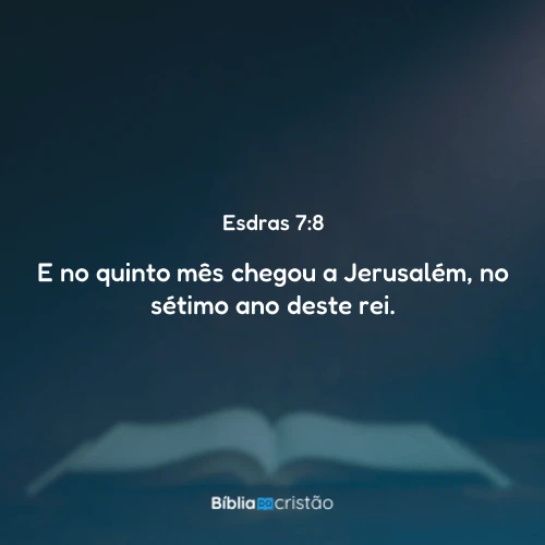 Esdras 7:8