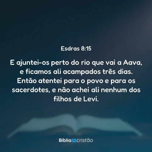 Esdras 8:15