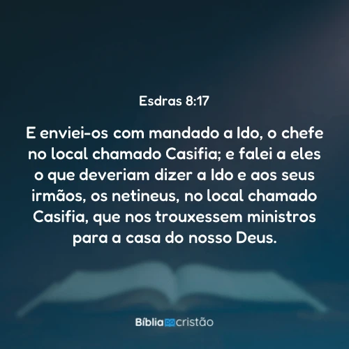 Esdras 8:17