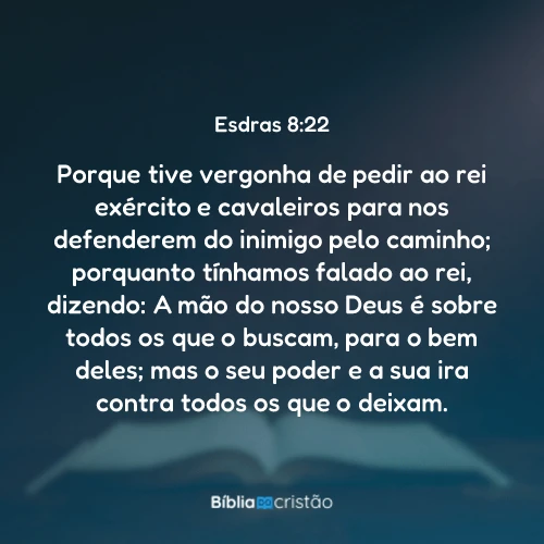 Esdras 8:22