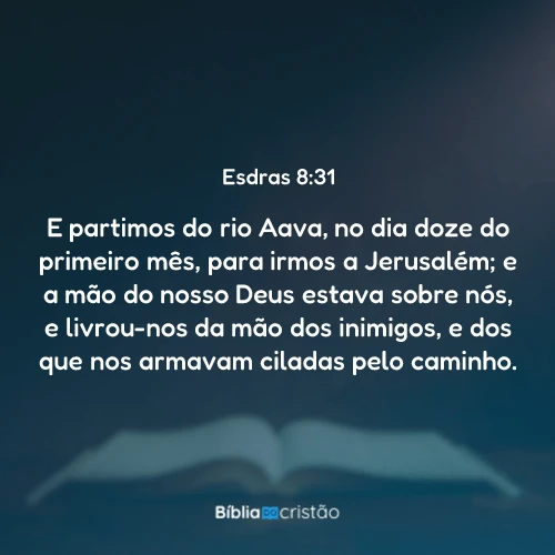 Esdras 8:31