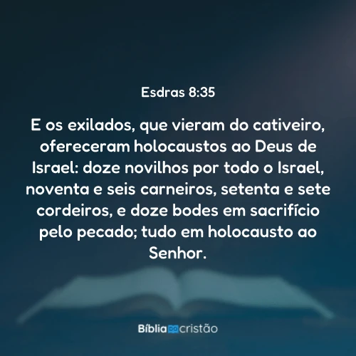 Esdras 8:35