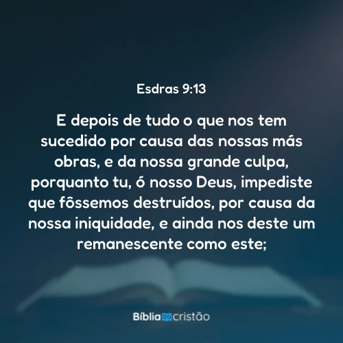 Esdras 9:13