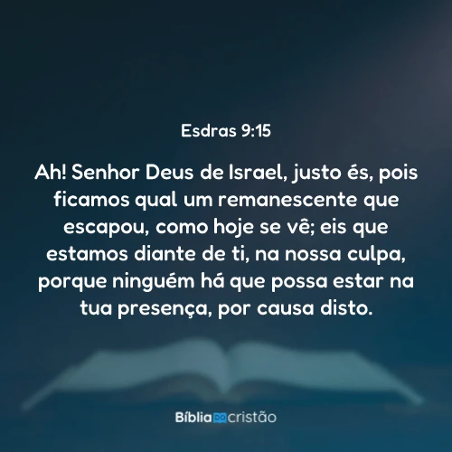 Esdras 9:15