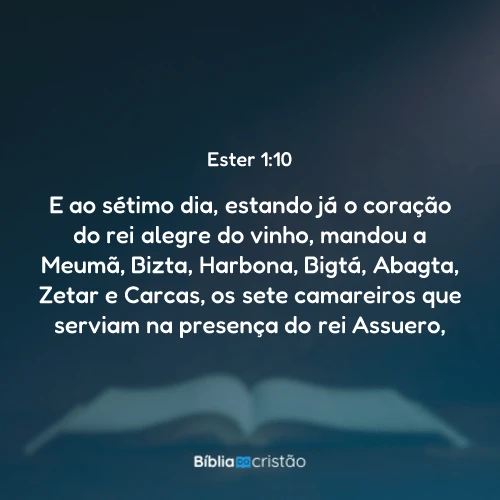 Ester 1:10