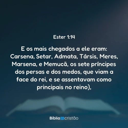 Ester 1:14