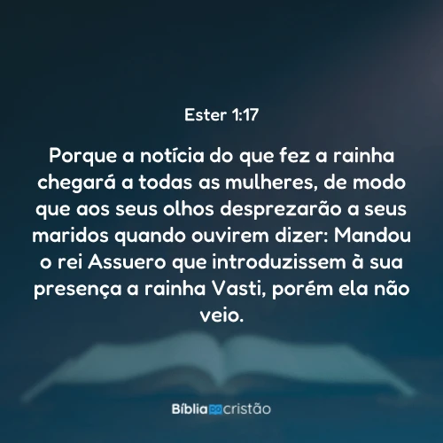 Ester 1:17