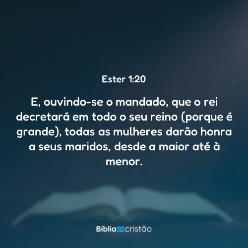 Ester 1:20