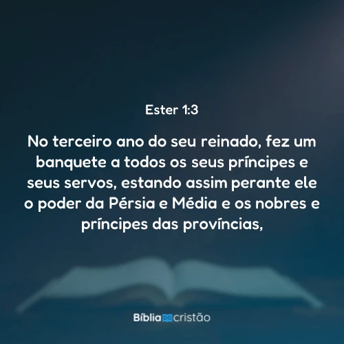 Ester 1:3