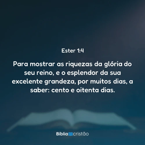 Ester 1:4