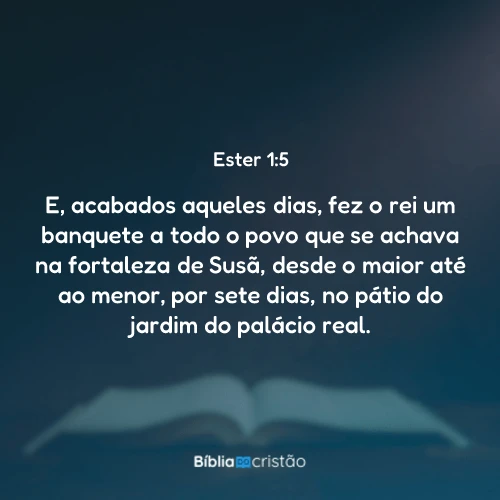 Ester 1:5