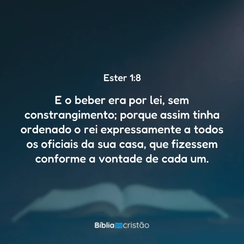 Ester 1:8