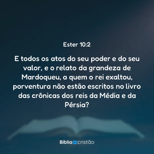 Ester 10:2