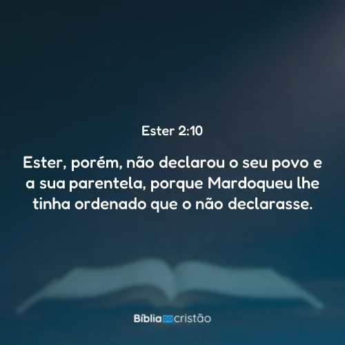 Ester 2:10
