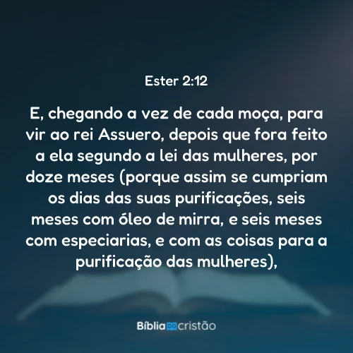 Ester 2:12