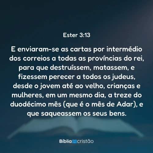 Ester 3:13