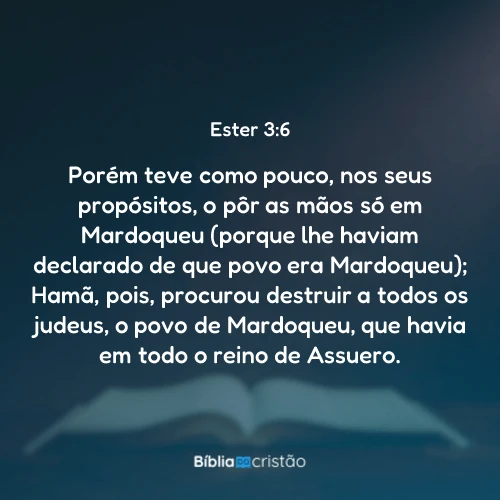 Ester 3:6