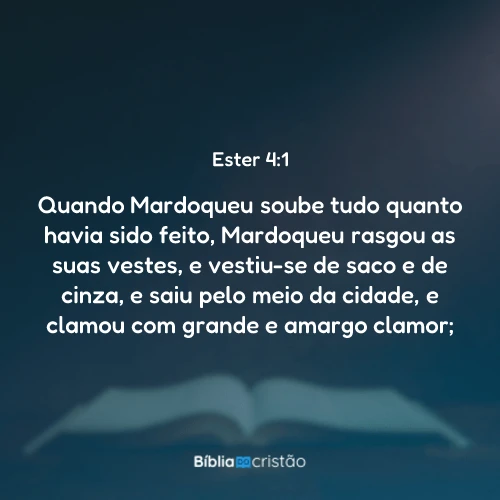 Ester 4:1