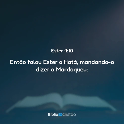Ester 4:10