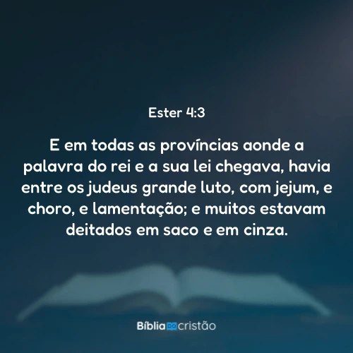 Ester 4:3