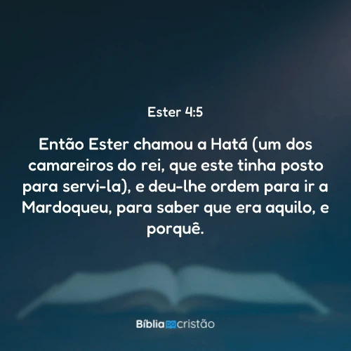 Ester 4:5