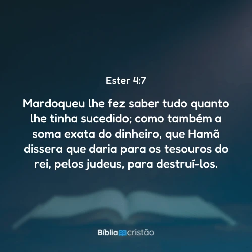 Ester 4:7