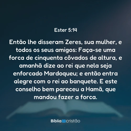 Ester 5:14