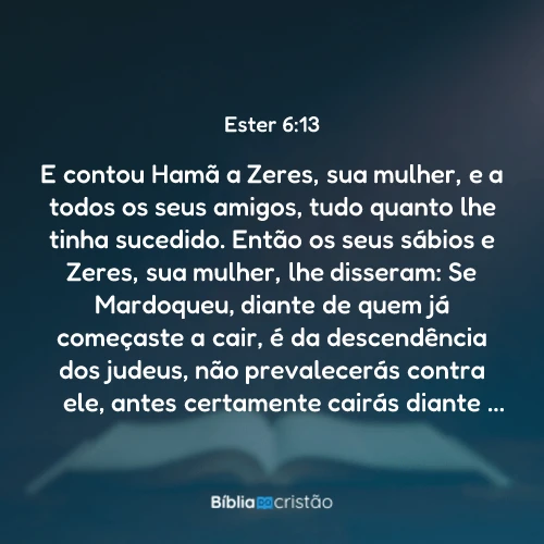Ester 6:13