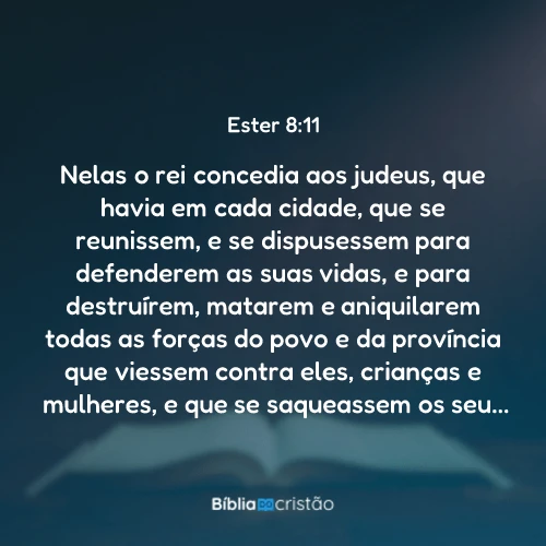 Ester 8:11