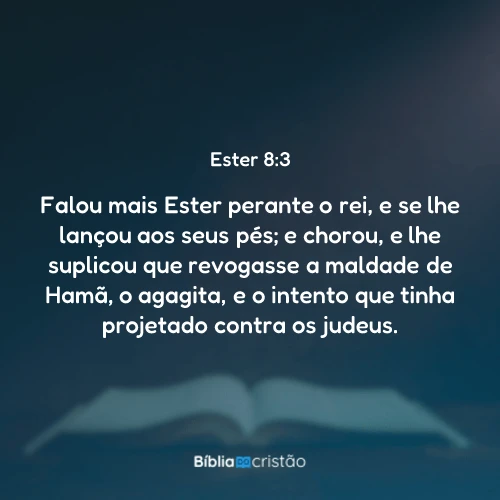Ester 8:3