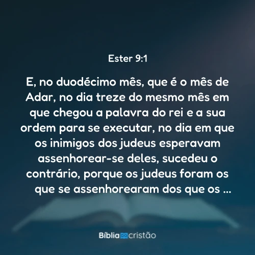 Ester 9:1