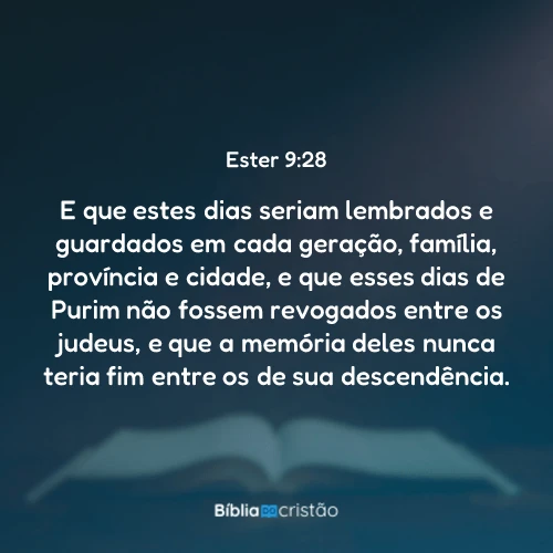 Ester 9:28