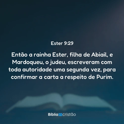 Ester 9:29