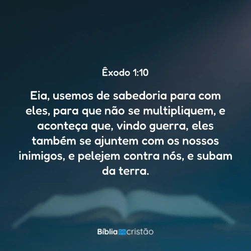 Êxodo 1:10
