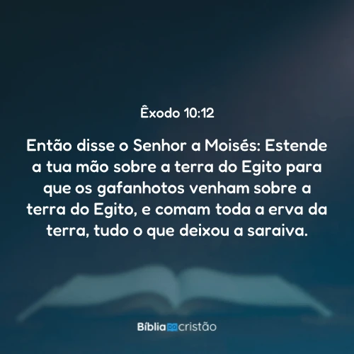 Êxodo 10:12