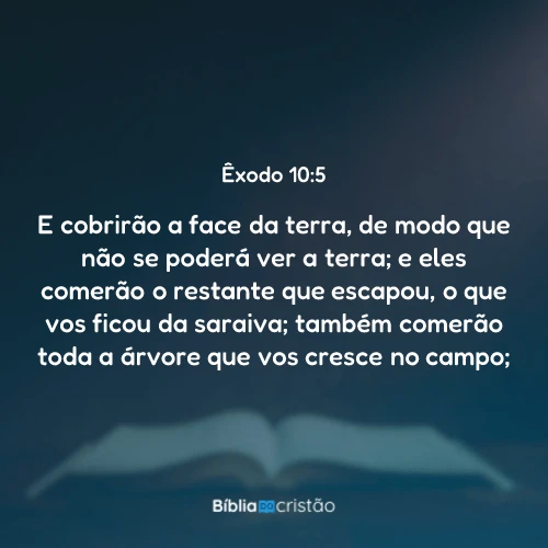 Êxodo 10:5
