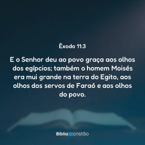 Êxodo 11:3