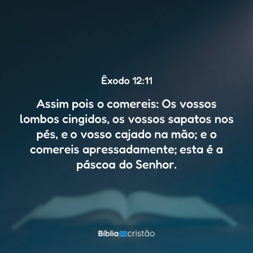 Êxodo 12:11