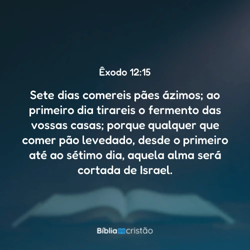 Êxodo 12:15